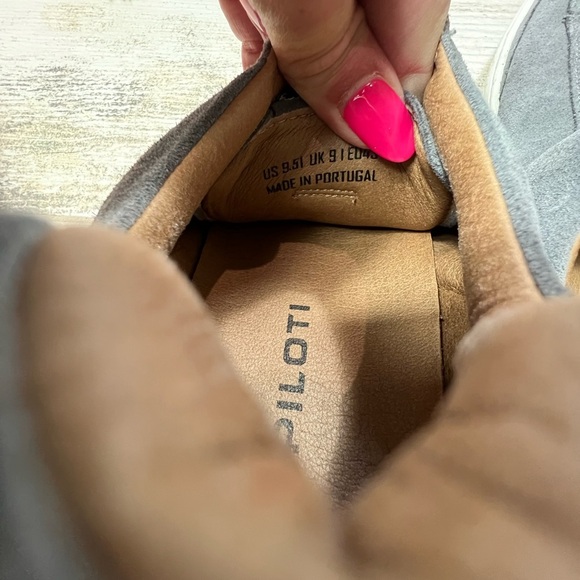 Piloti Men’s Nubuck Shift Driving Grey Suede Shoe Size 9.5 - Picture 4 of 8